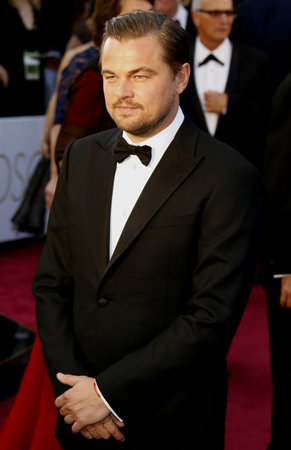 Leonardo DiCaprio at the 88th Annual Academy Awards held at the Hollywood & Highland Center in Hollywood, USA on February 28, 2016.のeditorial素材
