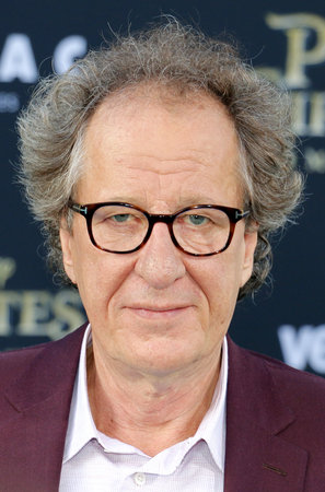 Geoffrey Rush at the U.S. premiere of 'Pirates Of The Caribbean: Dead Men Tell No Tales' held at the Dolby Theatre in Hollywood, USA on May 18, 2017.のeditorial素材