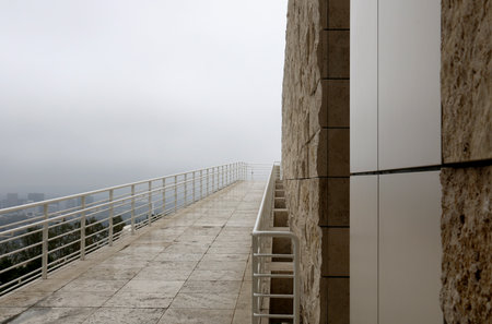 The Getty Center in Los Angeles, USA on May 2017.のeditorial素材