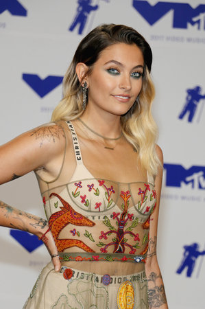 Paris Jackson at the 2017 MTV Video Music Awards held at the Forum in Inglewood, USA on August 27, 2017.のeditorial素材
