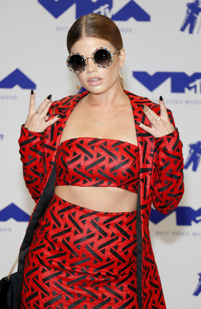 Chanel West Coast at the 2017 MTV Video Music Awards held at the Forum in Inglewood, USA on August 27, 2017.のeditorial素材