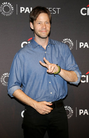 Ike Barinholtz at the 11th Annual PaleyFest Fall TV Previews - Hulu's 'The Mindy Project' held at the Paley Center for Media in Beverly Hills, USA on September 8, 2017.のeditorial素材