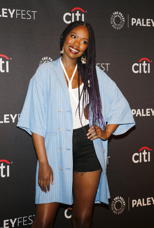 Xosha Roquemore at the 11th Annual PaleyFest Fall TV Previews - Hulu's 'The Mindy Project' held at the Paley Center for Media in Beverly Hills, USA on September 8, 2017.のeditorial素材