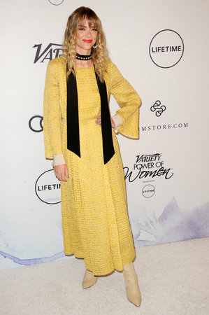 Jaime King at the Variety's Power Of Women: Los Angeles held at the Beverly Wilshire Four Seasons Hotel in Beverly Hills, USA on October 13, 2017.のeditorial素材