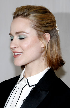 Evan Rachel Wood at the Hammer Museum Gala In The Garden held at the Hammer Museum in Westwood, USA on October 14, 2017.のeditorial素材