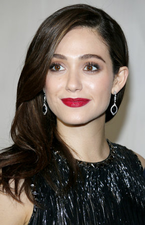 Emmy Rossum at the Hammer Museum Gala In The Garden held at the Hammer Museum in Westwood, USA on October 14, 2017.のeditorial素材