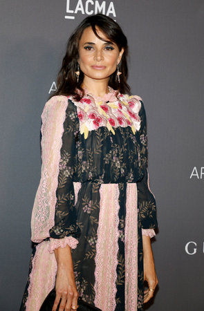 Mia Maestro at the 2017 LACMA Art + Film Gala held at the LACMA in Los Angeles, USA on November 4, 2017.のeditorial素材