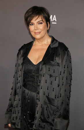 Kris Jenner at the 2017 LACMA Art + Film Gala held at the LACMA in Los Angeles, USA on November 4, 2017.のeditorial素材