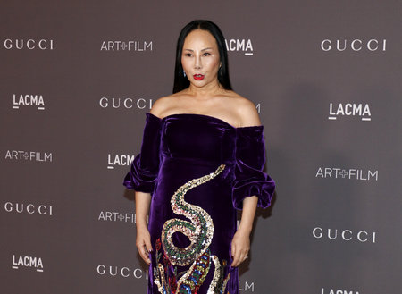 Eva Chow at the 2017 LACMA Art + Film Gala held at the LACMA in Los Angeles, USA on November 4, 2017.のeditorial素材