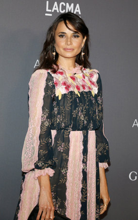 Mia Maestro at the 2017 LACMA Art + Film Gala held at the LACMA in Los Angeles, USA on November 4, 2017.のeditorial素材