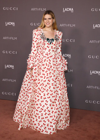 Hari Nef at the 2017 LACMA Art + Film Gala held at the LACMA in Los Angeles, USA on November 4, 2017.のeditorial素材