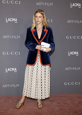 Courtney Trop at the 2017 LACMA Art + Film Gala held at the LACMA in Los Angeles, USA on November 4, 2017.のeditorial素材
