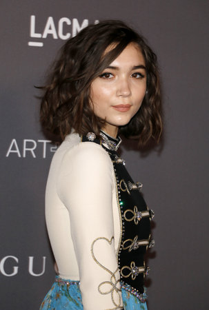 Rowan Blanchard at the 2017 LACMA Art + Film Gala held at the LACMA in Los Angeles, USA on November 4, 2017.のeditorial素材