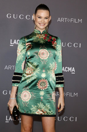 Behati Prinsloo at the 2017 LACMA Art + Film Gala held at the LACMA in Los Angeles, USA on November 4, 2017.のeditorial素材