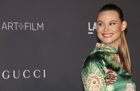 Behati Prinsloo at the 2017 LACMA Art + Film Gala held at the LACMA in Los Angeles, USA on November 4, 2017.のeditorial素材