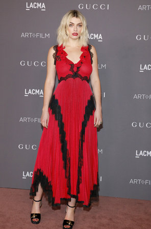 Lola Fruchtmann at the 2017 LACMA Art + Film Gala held at the LACMA in Los Angeles, USA on November 4, 2017.のeditorial素材