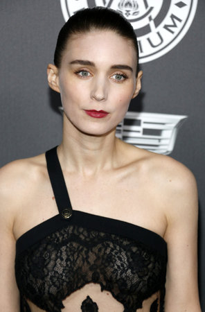 Rooney Mara at the Art Of Elysium's 11th Annual Heaven Celebration held at the Barker Hangar in Santa Monica, USA on January 6, 2018.のeditorial素材