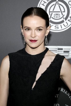 Danielle Panabaker at the Art Of Elysium's 11th Annual Heaven Celebration held at the Barker Hangar in Santa Monica, USA on January 6, 2018.のeditorial素材