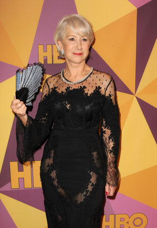 Helen Mirren at the HBO's 2018 Official Golden Globe Awards After Party held at the Circa 55 Restaurant in Beverly Hills, USA on January 7, 2018.のeditorial素材