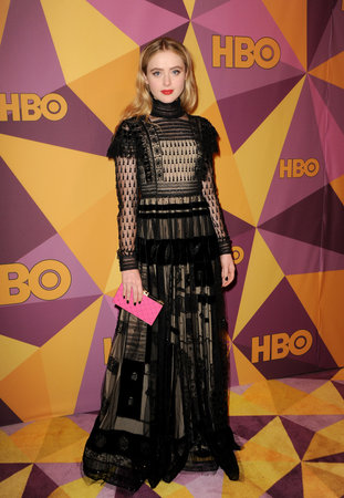 Kathryn Newton at the HBO's 2018 Official Golden Globe Awards After Party held at the Circa 55 Restaurant in Beverly Hills, USA on January 7, 2018.のeditorial素材
