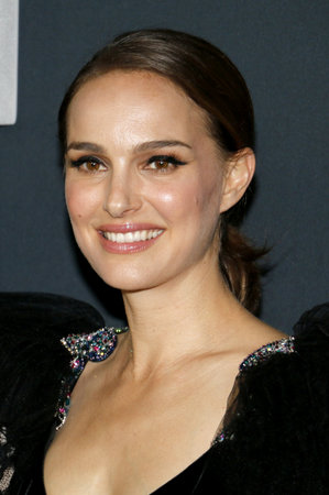 Natalie Portman at the Los Angeles premiere of 'Annihilation' held at the Regency Village Theater in Westwood, USA on February 13, 2018.のeditorial素材