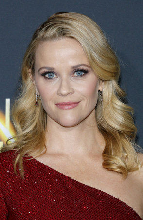 Reese Witherspoon at the Los Angeles premiere of 'A Wrinkle In Time' held at the El Capitan Theater in Hollywood, USA on February 26, 2018.のeditorial素材