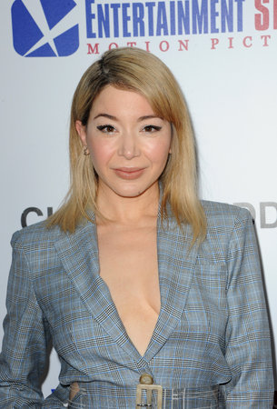 Katherine Castro at the Los Angeles premiere of 'Chappaquiddick' held at the Samuel Goldwyn Theater in Beverly Hills, USA on March 28, 2018.のeditorial素材