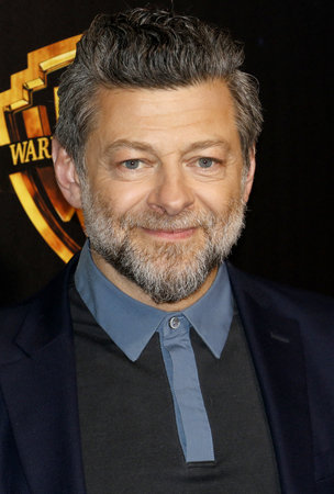 Andy Serkis at the 2018 CinemaCon - Warner Bros. Pictures 'The Big Picture' Presentation at the Caesars Palace in Las Vegas, USA on April 24, 2018.のeditorial素材