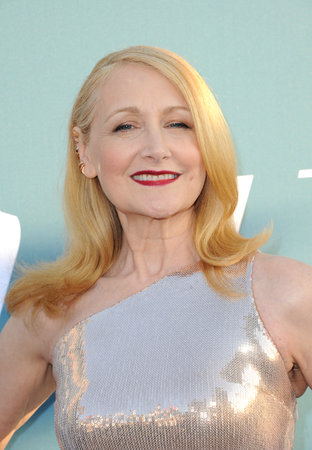 Patricia Clarkson at the Los Angeles premiere of HBO's Limited Series 'Sharp Objects' held at the Cinerama Dome in Hollywood, USA on June 26, 2018.のeditorial素材