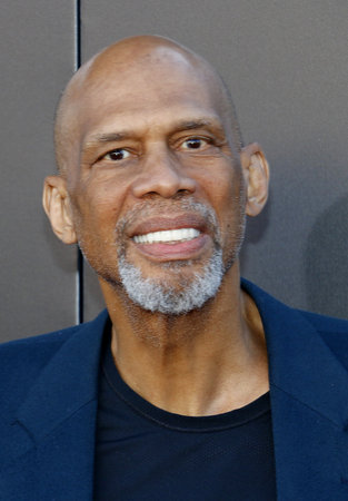 Kareem Abdul-Jabbar at the Los Angeles premiere of 'Sicario: Day Of The Soldado' held at the Regency Village Theatre in Westwood, USA on June 26, 2018.のeditorial素材