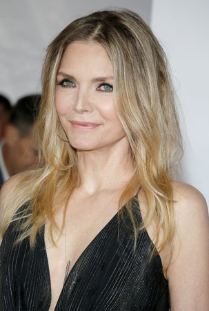 Michelle Pfeiffer at the Los Angeles premiere of 'Ant-Man And The Wasp' held at the El Capitan Theatre in Hollywood, USA on June 25, 2018.のeditorial素材