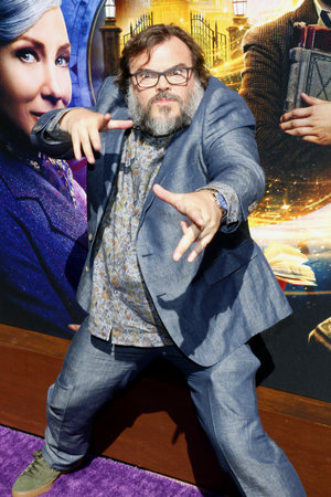 Jack Black at the Los Angeles premiere of 'The House With A Clock In Its Walls' held at the TCL Chinese Theatre in Hollywood, USA on September 16, 2018.のeditorial素材