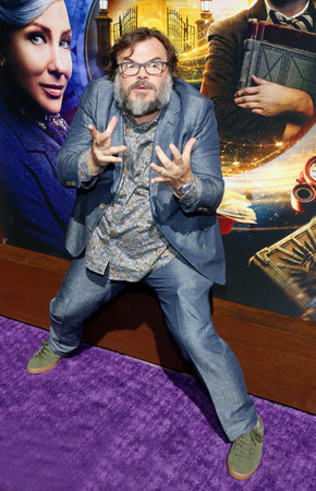 Jack Black at the Los Angeles premiere of 'The House With A Clock In Its Walls' held at the TCL Chinese Theatre in Hollywood, USA on September 16, 2018.のeditorial素材