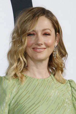 Judy Greer at the Los Angeles premiere of 'Halloween' held at the TCL Chinese Theatre in Hollywood, USA on October 17, 2018.のeditorial素材