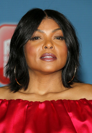 Taraji P. Henson at the World premiere of 'Ralph Breaks The Internet' held at the El Capitan Theatre in Hollywood, USA on November 5, 2018.のeditorial素材