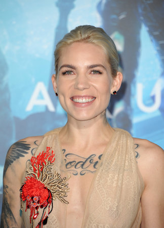 Skylar Grey at the Los Angeles premiere of 'Aquaman' held at the TCL Chinese Theatre in Hollywood, USA on December 12, 2018.のeditorial素材