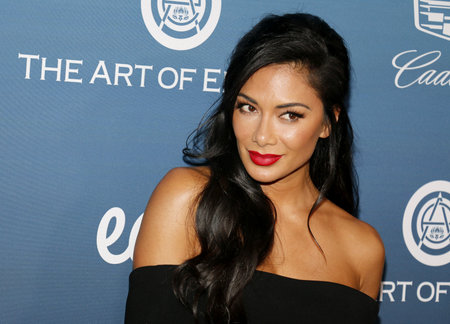 Nicole Scherzinger at the Art Of Elysium's 12th Annual Heaven Celebration held at the Private Venue in Los Angeles, USA on January 5, 2019.のeditorial素材