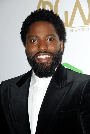 John David Washington at the 30th Annual Producers Guild Awards held at the Beverly Hilton Hotel in Beverly Hills, USA on January 19, 2019.のeditorial素材