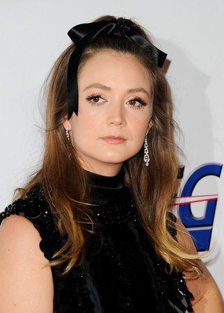 Billie Lourd at the 2019 MusiCares Person Of The Year Honoring Dolly Parton held at the Los Angeles Convention Center in Los Angeles, USA on February 8, 2019.のeditorial素材