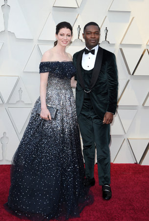Jessica Oyelowo and David Oyelowo at the 91st Annual Academy Awards held at the Hollywood and Highland in Los Angeles, USA on February 24, 2019.のeditorial素材
