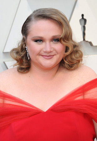 Danielle Macdonald at the 91st Annual Academy Awards held at the Hollywood and Highland in Los Angeles, USA on February 24, 2019.のeditorial素材