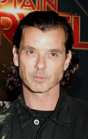 Gavin Rossdale at the World premiere of 'Captain Marvel' held at the El Capitan Theater in Hollywood, USA on March 4, 2019.のeditorial素材