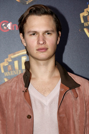 Ansel Elgort at the 2019 CinemaCon - Warner Bros. Pictures 'The Big Picture' Presentation held at the Caesars Palace in Las Vegas, USA on April 2, 2019.のeditorial素材
