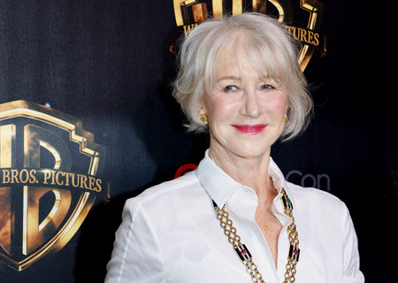 Helen Mirren at the 2019 CinemaCon - Warner Bros. Pictures 'The Big Picture' Presentation held at the Caesars Palace in Las Vegas, USA on April 2, 2019.のeditorial素材