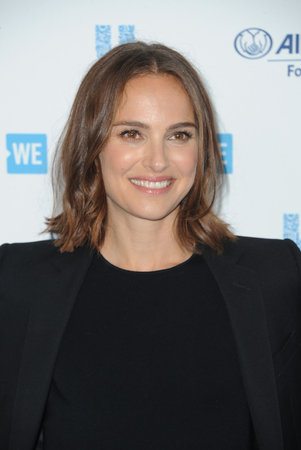 Natalie Portman at the WE Day California 2019 held at the Forum in Inglewood, USA on April 25, 2019.のeditorial素材