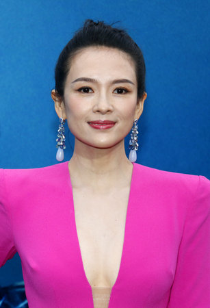 Zhang Ziyi at the Los Angeles premiere of 'Godzilla: King Of The Monsters' held at the TCL Chinese Theatre in Hollywood, USA on May 18, 2019.のeditorial素材