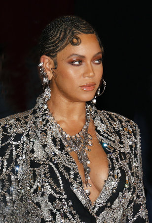Beyonce at the World premiere of 'The Lion King' held at the Dolby Theatre in Hollywood, USA on July...