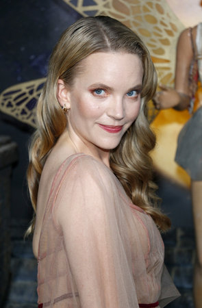 Tamzin Merchant at the Los Angeles premiere of Amazon's 'Carnival Row' held at the TCL Chinese Theatre in Hollywood, USA on August 21, 2019.のeditorial素材