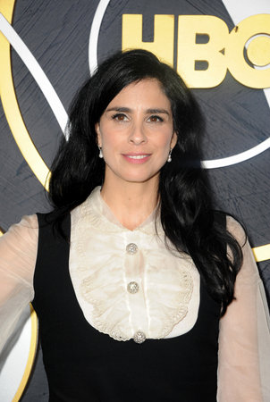 Sarah Silverman at the HBO's Official 2019 Emmy After Party held at the Pacific Design Center in West Hollywood, USA on September 22, 2019.のeditorial素材