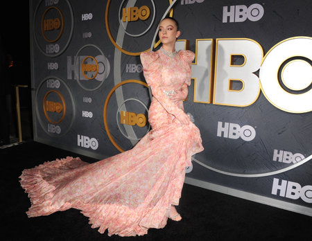 Sydney Sweeney at the HBO's Official 2019 Emmy After Party held at the Pacific Design Center in West Hollywood, USA on September 22, 2019.のeditorial素材